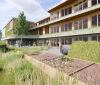 Kindcentrum Middenwaard Amstelveen van NEXT architects speelplaats render